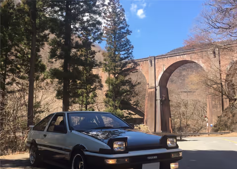 Initial D tour in Usui Pass