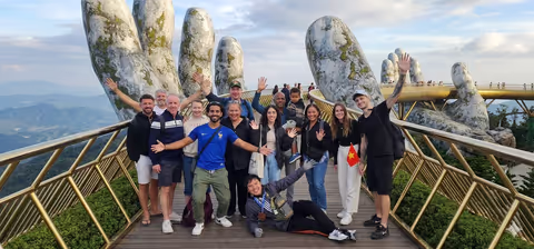 Ba Na Hills & Golden Bridge Half Day Tour from Da Nang