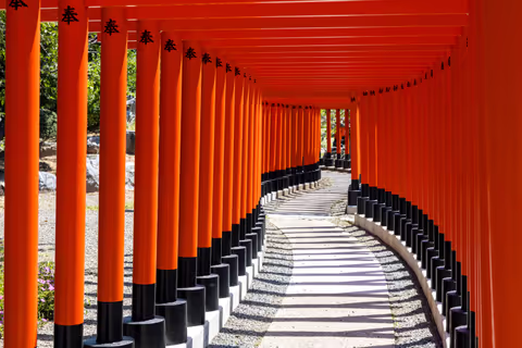 Aomori Hidden Scenic Drive: Takayama Inari Shrine and Tsuru-no-Mai Bridge