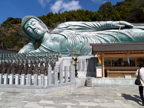 Giant Reclining Buddha & Historic Hakata Tour