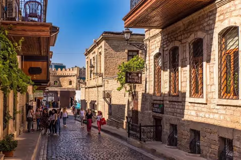 Baku City Wonders: From Ancient Old Town to Modern Flame Towers Private Tour