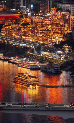 Half-Day Immersion in Chongqing（4-Hour）: Panoramic Views, Insider Spots & Authentic Daily Life