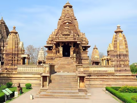 Khajuraho Temples • Local Village Visit • Traditional Indian Lunch- Premium Tour With Guide and Car