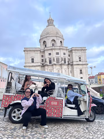 Half-Day Historical Tuk Tuk Tour of Lisbon