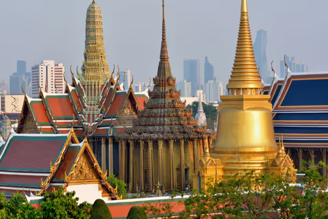 Bangkok Icons: The Grand Palace & Old City Experience by Local Transport