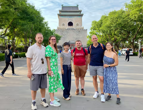 Beijing Walking Tour: The City Spine, Hidden Gardens in Hutongs, and a Taste of Mahjong