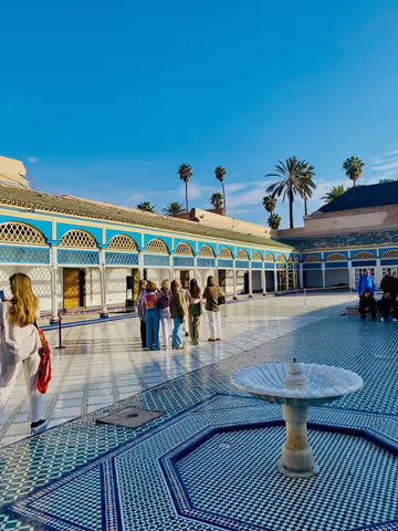 Marrakech Day Trip: Koutoubia, Bahia Palace & Souks from Agadir