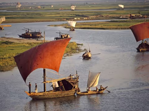 The Padma River, Mega Bridge, Countryside Walk, River Cruise & Fresh Hilsa Fish Feast