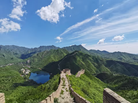 Beijing Great Wall  Private Tour:  1 day 2 sections of Great Wall Mutianyu+Huanghuacheng