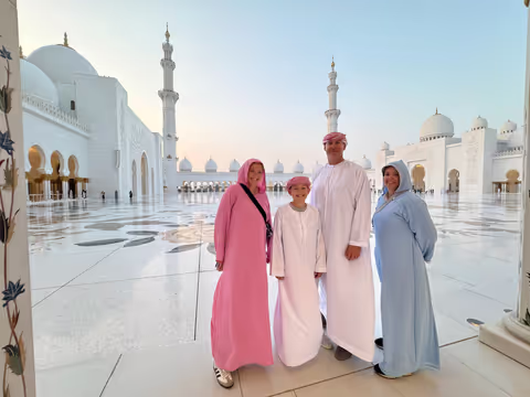 Dubai & Abu Dhabi Full Day Guided City Tour with Pickup