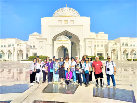 Abu Dhabi Full Day City Tour with Qasr Al Watan & Grand Mosque