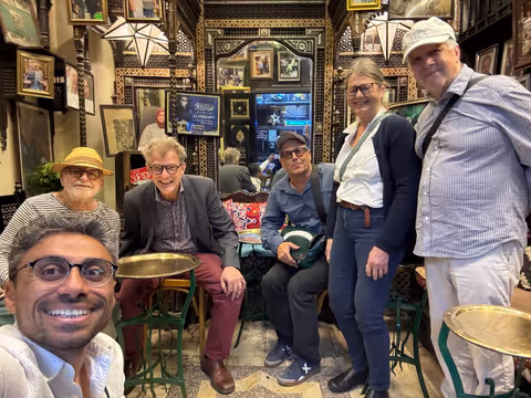 Cairo by Night: Khan El Khalili, Al-Muizz Street & Local Café