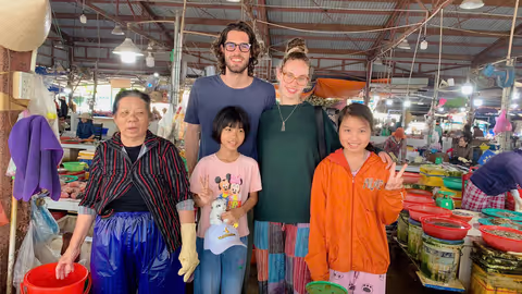 Explore Local Market, Enjoy Local Food and Herbal Tea