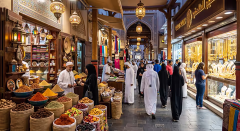 Old Dubai Walking Tour: Creek, Abra & Souks