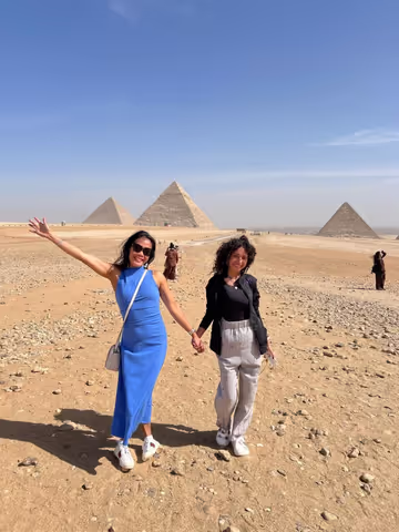 Giza Pyramids and Grand Egyptian Museum