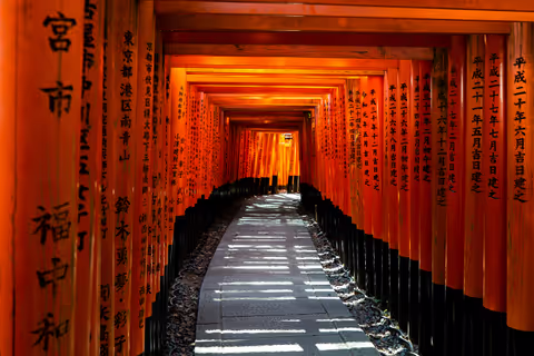Kyoto East: Fushimi Inari, Tofukuji, Kiyomizudera, Sannenzaka, Yasaka Shrine, and Gion on Foot