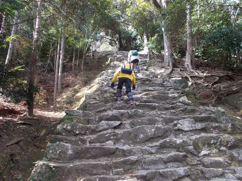 Kumano Kodo Nakahechi route and Nachi
