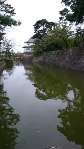Shibata Castle and Central Shibata