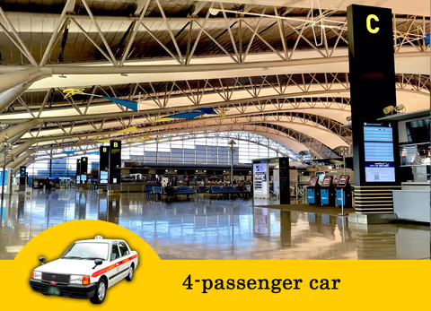 [Kyoto] City to Kansai International Airport Private Transfer -by Sedan (4 pax)