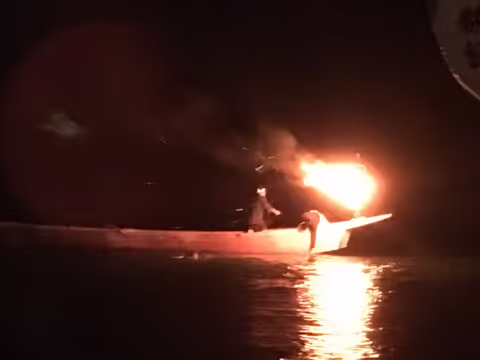 Cormorant fishing on the Nagara river tour in summer night