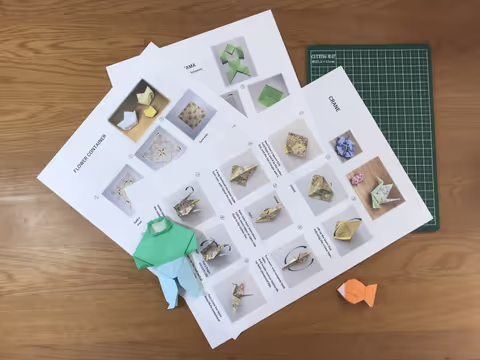 Japanese Gardens and Origami Workshop in Central Tokyo