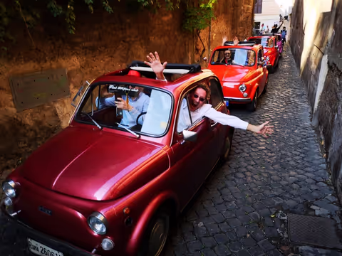 The FIAT 500 90-Min chauffeured Tour