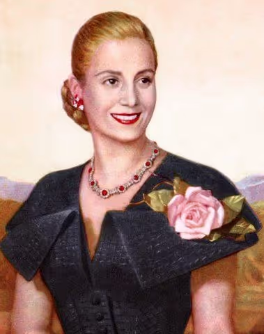 VIRTUAL Live Evita Peron. The history of her life.