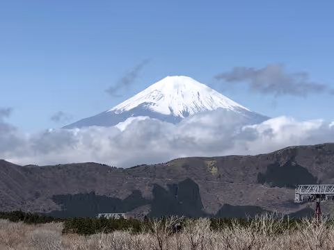 Virtual Hakone and its magnificent views of Mt. Fuji