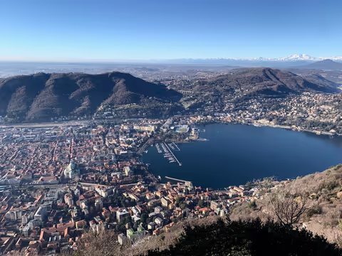 Como city highlights and Funicolar to panoramic Brunate