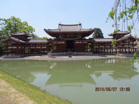 UJI  BYODOIN with PHOENIXES,  and MANPUKU-JI TEMPLE