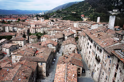GUBBIO, "The most beautiful medieval town in the world"