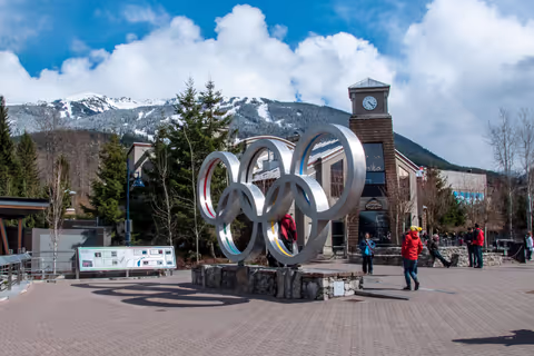 Vancouver to Whistler Lost Lake Snowshoeing and Village Tour