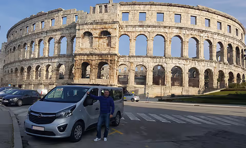 Istrian hilltop cities with truffles tasting