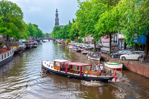 Amsterdam private canal boat tour (2 hours)