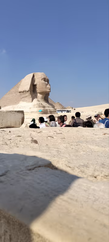 Cairo Private Tour - Sphinx in Giza plateau