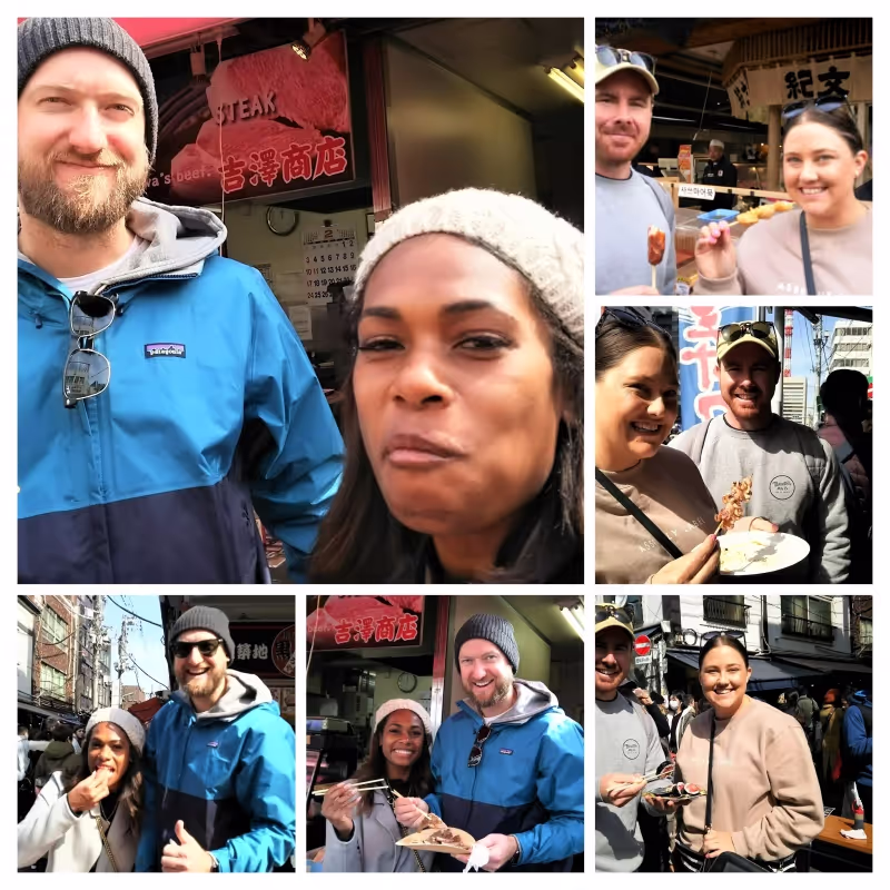 Tokyo Private Tour - Fun food tasting in Tsukiji♪　Oisheee~
