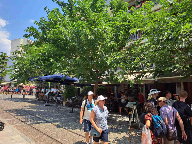 Attiki Private Tour - Main street leading to Acropolis