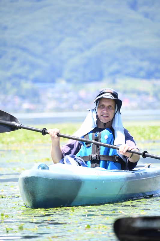 Nagano Private Tour - Kayaking in Lake Suwa