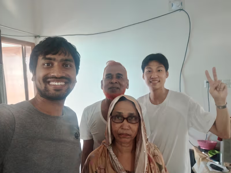 Dhaka Private Tour - Hisun from South Korea with our Family