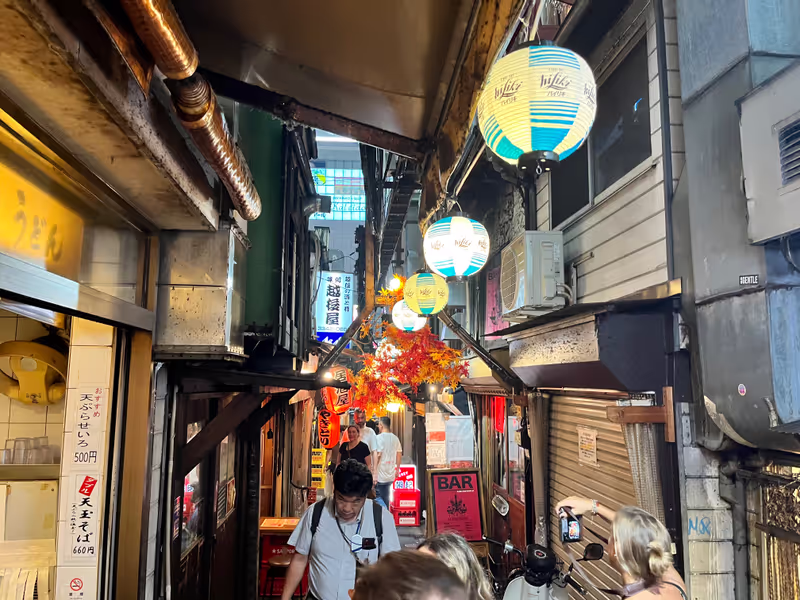 Kanagawa Private Tour - Omoide Yokocho in Shinjuku