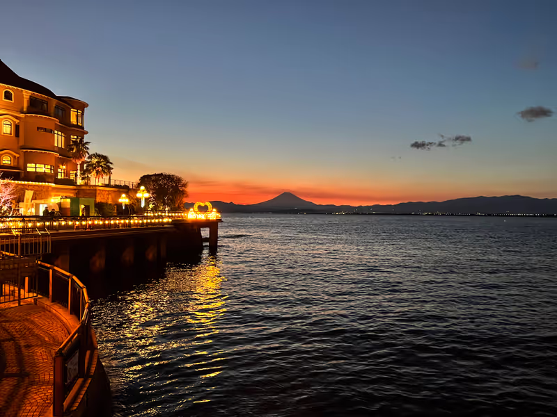 Kanagawa Private Tour - Enoshima sunset