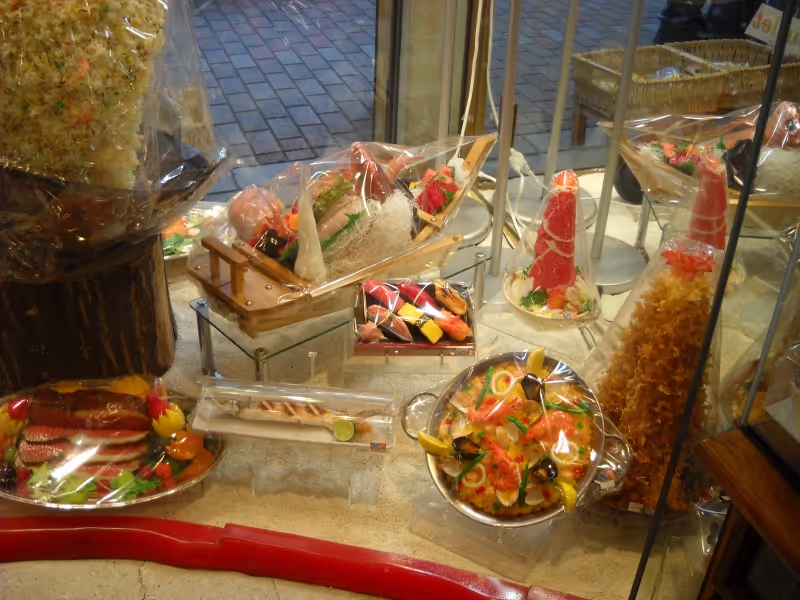 Tokyo Private Tour - Kappabashi, near Asakusa, provides every restaurant goods including show window samples.