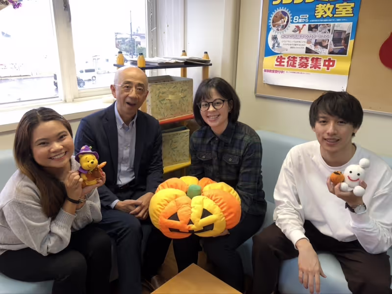 Niigata Private Tour - With my young English teachers.