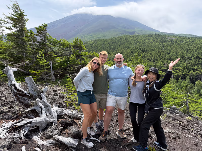 Tokyo Private Tour - Mount Fuji Crater Loop Walk