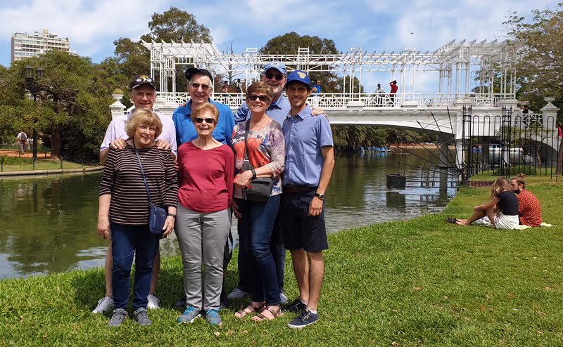 Buenos Aires Private Tour - Greek bridge in the Rose Garden