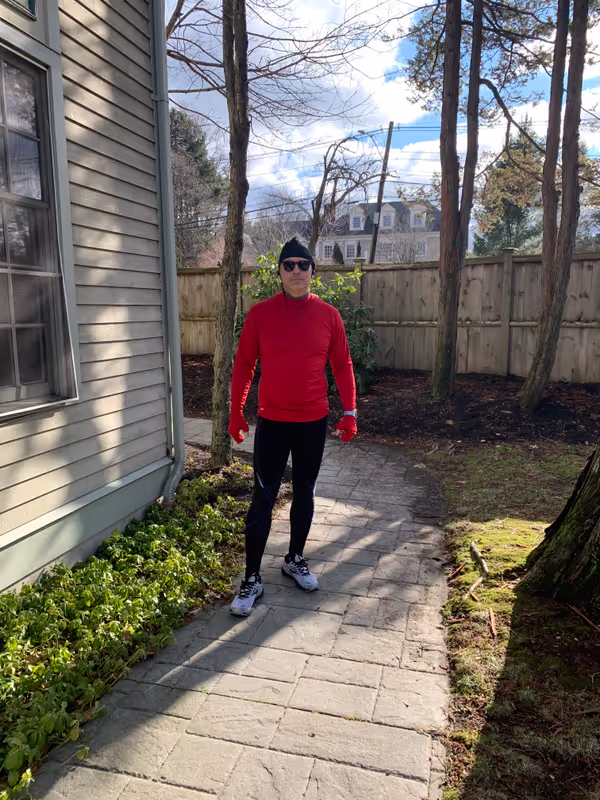 Boston Private Tour - First jog of the year