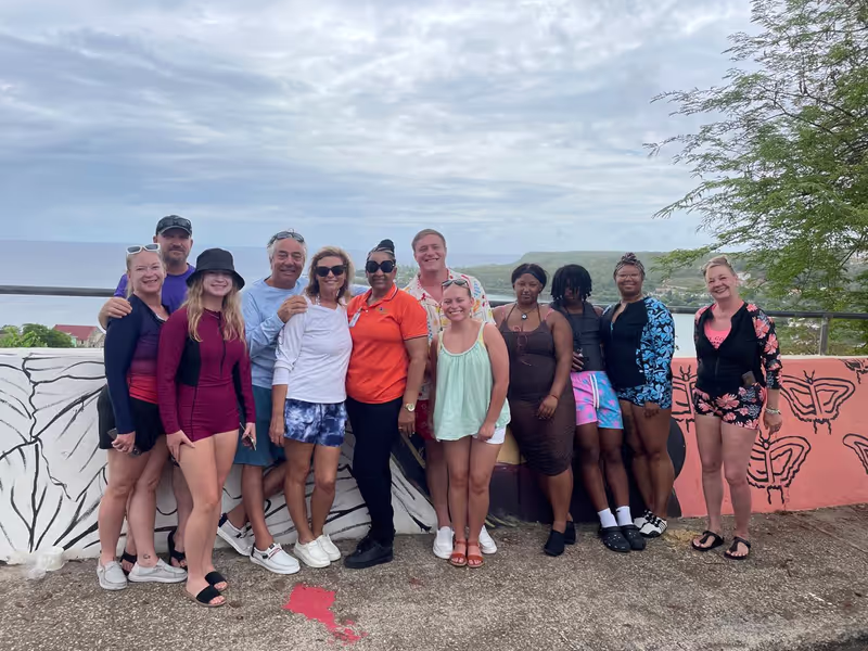 Montego Bay Private Tour - Senior tour director with group