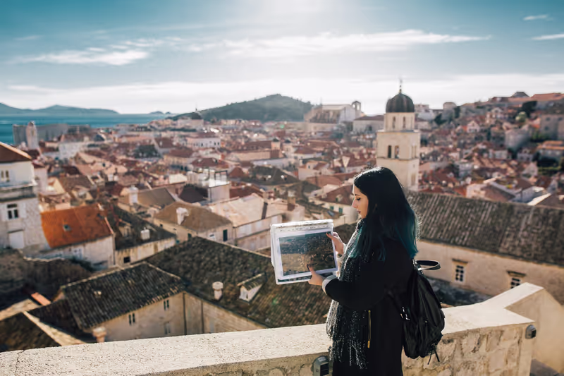 Dubrovnik-Neretva Private Tour - View from the Dubrovnik city walls