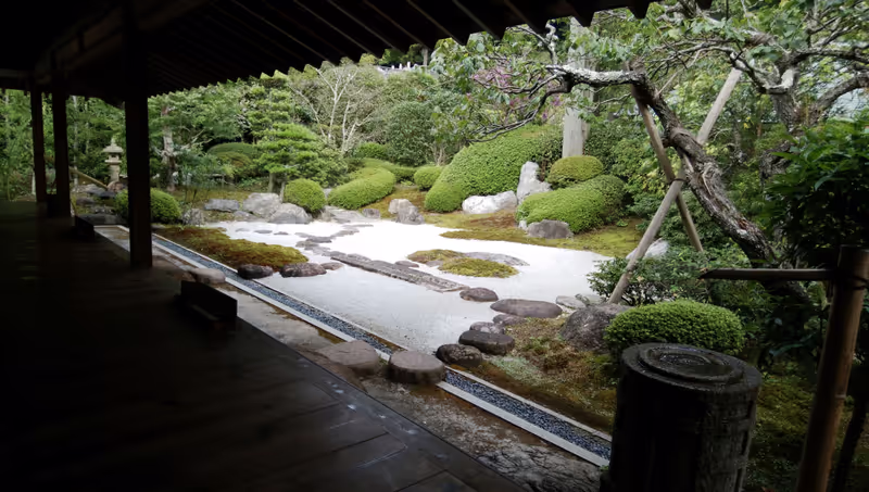 Kanagawa Private Tour - Japanese Garden of Jomyo-ji  Temple (2000-09-16)
