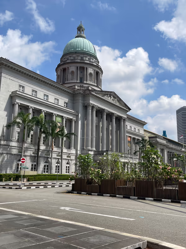 Singapore Private Tour - Singapore civic district former Supreme Court Singapore 